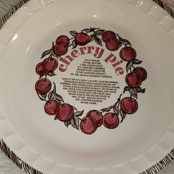 Cherry Pie Decorative Plate - Picture 3 of 3